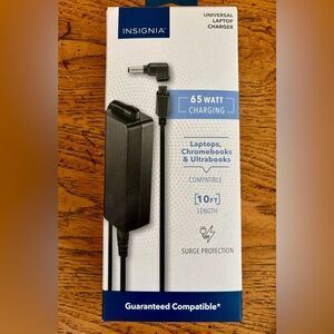 Brand new Insignia universal laptop charger.